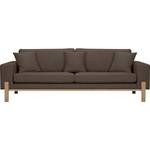 2/3-Sitzer Sofa von OTTO products, in der Farbe Braun, aus Teilmassiv, Vorschaubild