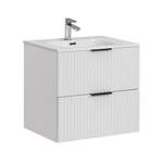 Waschbeckenunterschrank von einfachgutemoebel, in der Farbe Weiss, aus Holzwerkstoff, andere Perspektive, Vorschaubild