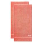 Handtuch-Set von Hugo Boss Home, in der Farbe Rot, aus Baumwolle, andere Perspektive, Vorschaubild