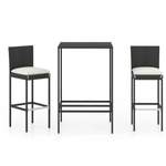 2-Sitzer Bartisch-Set der Marke Ebern Designs