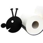 Toilettenpapierhalter von DanDiBo, in der Farbe Schwarz, aus Pulverbeschichtet, Vorschaubild