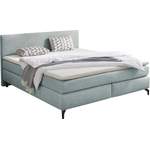 Boxspringbett von INOSIGN, in der Farbe Blau, aus Metall, andere Perspektive, Vorschaubild