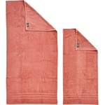 Handtuch-Set von done.®, in der Farbe Rot, aus Textil, andere Perspektive, Vorschaubild