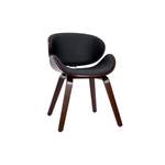 Design-Stuhl schwarz der Marke Miliboo