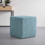 Sitzhocker von Modern Living, in der Farbe Blau, aus Textil, andere Perspektive, Vorschaubild