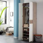 Garderobenschrank von Möbel Exclusive, in der Farbe Weiss, aus Spanplatte, andere Perspektive, Vorschaubild