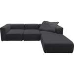 2/3-Sitzer Sofa von andas, in der Farbe Grau, aus Strukturstoff, andere Perspektive, Vorschaubild