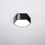 Deckenlampe von SOLLUX lighting, in der Farbe Schwarz, aus Pvc, andere Perspektive, Vorschaubild