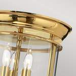 Deckenlampe von HINKLEY, in der Farbe Gold, aus Metall, andere Perspektive, Vorschaubild