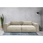 2/3-Sitzer Sofa von PLACES OF STYLE, in der Farbe Beige, aus Kunststoff, andere Perspektive, Vorschaubild