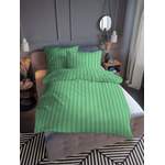 Bettwäsche-Garnitur von Tom Tailor, in der Farbe Grün, aus Satin, andere Perspektive, Vorschaubild