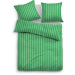 Bettwäsche-Garnitur von Tom Tailor, in der Farbe Grün, aus Satin, Vorschaubild