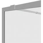 Dusch von Marwell, in der Farbe Silber, aus Glas, andere Perspektive, Vorschaubild