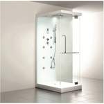 Dusch von Home Deluxe, in der Farbe Weiss, aus Sicherheitsglas, Vorschaubild