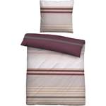 Bettwäsche-Garnitur von Biberna, in der Farbe Braun, aus Satin, andere Perspektive, Vorschaubild