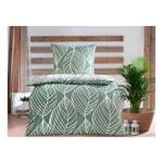 Bettwäsche-Garnitur von MODERNE HAUSFRAU, in der Farbe Grün, aus Baumwolle, andere Perspektive, Vorschaubild
