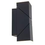 Außenwandleuchte von Steinhauer, in der Farbe Schwarz, aus Kunststoff, andere Perspektive, Vorschaubild
