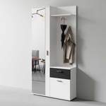 Garderobenschrank von Möbel Exclusive, in der Farbe Weiss, aus Holzwerkstoff, andere Perspektive, Vorschaubild
