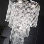 Deckenlampe von ONLI, in der Farbe Silber, aus Kristallglas, andere Perspektive, Vorschaubild