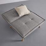 Schlafsessel von Bessagi Home, in der Farbe Grau, aus Textil, andere Perspektive, Vorschaubild