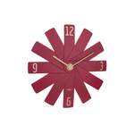 Wanduhr von TFA Dostmann, in der Farbe Rot, andere Perspektive, Vorschaubild