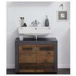 Waschbeckenunterschrank von Trendteam, in der Farbe Grau, aus Holzwerkstoff, andere Perspektive, Vorschaubild