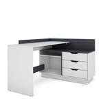 Schreibtisch von Möbel Exclusive, in der Farbe Weiss, aus Spanplatte, andere Perspektive, Vorschaubild