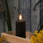 Kerze von DELUXE Homeart, in der Farbe Schwarz, aus Wachs, Vorschaubild