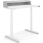 Schreibtisch von sedus, in der Farbe Weiss, aus Stahl, Vorschaubild
