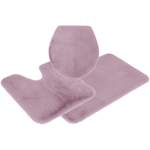 Badmöbel-Set von My Home, in der Farbe Rosa, aus Polyester, andere Perspektive, Vorschaubild