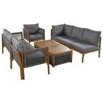 7-Sitzer Lounge-Set der Marke Ophelia & Co.