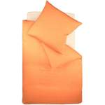 Bettwäsche-Garnitur von fleuresse, in der Farbe Orange, aus Baumwolle, andere Perspektive, Vorschaubild