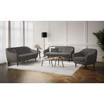 2/3-Sitzer Sofa von home affaire, in der Farbe Grau, aus Microfaser, andere Perspektive, Vorschaubild