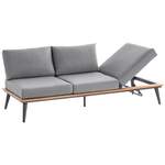 2/3-Sitzer Sofa von Niehoff, in der Farbe Grau, aus Metall, andere Perspektive, Vorschaubild