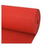 Fussmatte von VIDAXL, in der Farbe Rot, aus Polyester, andere Perspektive, Vorschaubild