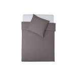 Bettwäsche-Garnitur von Lumaland, in der Farbe Grau, andere Perspektive, Vorschaubild