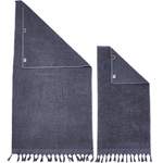 Handtuch-Set von done.®, in der Farbe Grau, aus Textil, andere Perspektive, Vorschaubild
