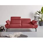2/3-Sitzer Sofa von PLACES OF STYLE, in der Farbe Rot, aus Holzwerkstoff, andere Perspektive, Vorschaubild