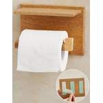 Toilettenpapierhalter von DEKAZIA, aus Mangoholz, andere Perspektive, Vorschaubild