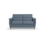 2/3-Sitzer Sofa von home affaire, in der Farbe Grau, aus Teilmassiv, andere Perspektive, Vorschaubild