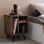 Nachttischkommode von SalesFever®, in der Farbe Grau, aus Holzwerkstoff, andere Perspektive, Vorschaubild