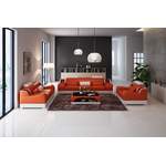 2/3-Sitzer Sofa von JVmoebel, in der Farbe Orange, aus Holz, andere Perspektive, Vorschaubild