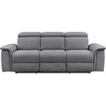2/3-Sitzer Sofa von PLACES OF STYLE, in der Farbe Grau, aus Polyurethan, andere Perspektive, Vorschaubild