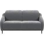 2/3-Sitzer Sofa von sit&more, in der Farbe Grau, aus Strukturstoff, andere Perspektive, Vorschaubild