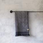 Handtuch-Set von Mette Ditmer, in der Farbe Schwarz, aus Baumwolle, andere Perspektive, Vorschaubild