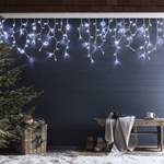 Weihnachtsbeleuchtung von Lights4fun, in der Farbe Weiss, andere Perspektive, Vorschaubild