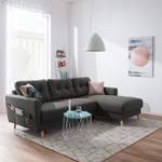 2/3-Sitzer Sofa von Mørteens, in der Farbe Grau, aus Flachgewebe, andere Perspektive, Vorschaubild