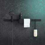 Dusch von Hansgrohe, in der Farbe Schwarz, aus Kunststoff, andere Perspektive, Vorschaubild