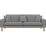 2/3-Sitzer Sofa von OTTO products, in der Farbe Grau, aus Teilmassiv, Vorschaubild