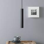 Deckenlampe von Ideallux, in der Farbe Schwarz, aus Metall, andere Perspektive, Vorschaubild